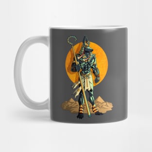 Anubis & muscles Mug